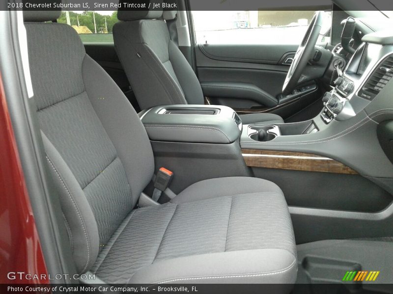 Front Seat of 2018 Suburban LS