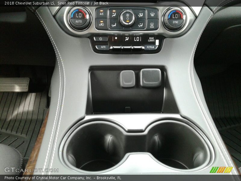 Controls of 2018 Suburban LS
