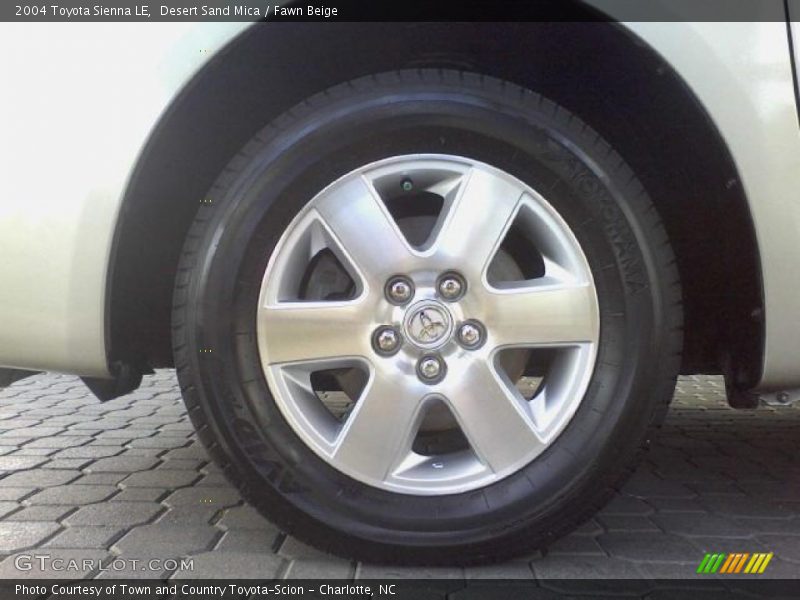 Desert Sand Mica / Fawn Beige 2004 Toyota Sienna LE
