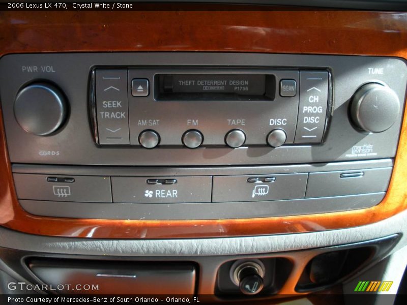 Crystal White / Stone 2006 Lexus LX 470