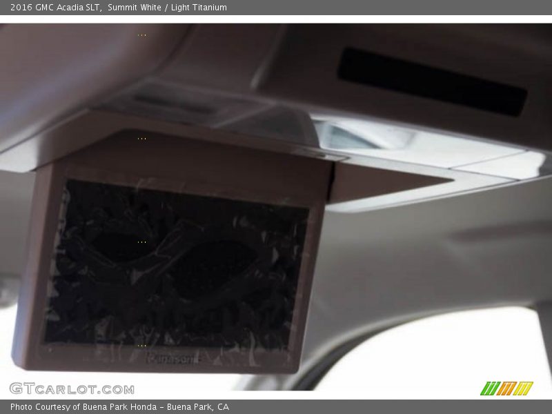 Summit White / Light Titanium 2016 GMC Acadia SLT