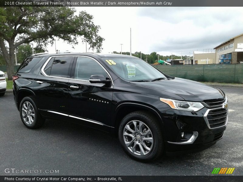 Front 3/4 View of 2018 Traverse Premier