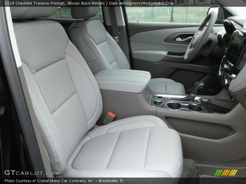 2018 Traverse Premier Dark Atmosphere/Medium Ash Gray Interior