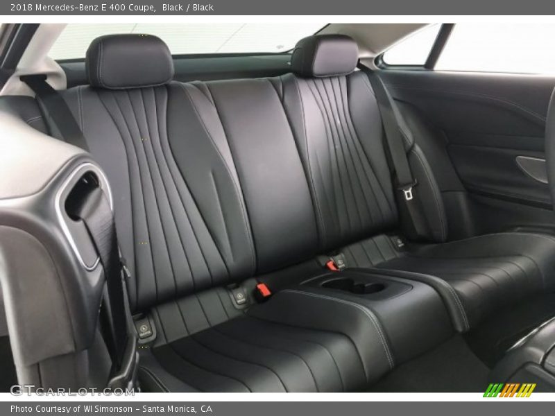Black / Black 2018 Mercedes-Benz E 400 Coupe