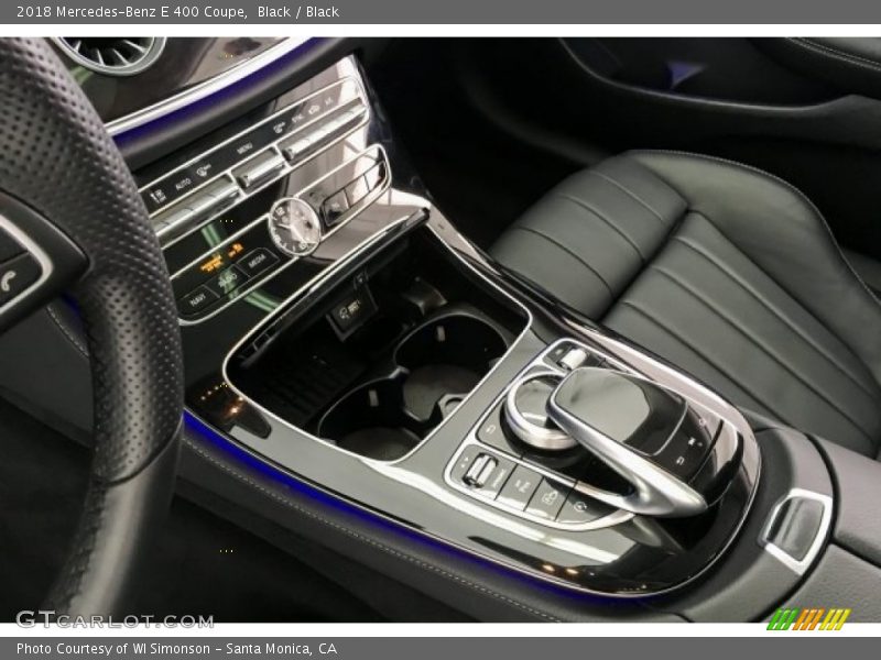Black / Black 2018 Mercedes-Benz E 400 Coupe