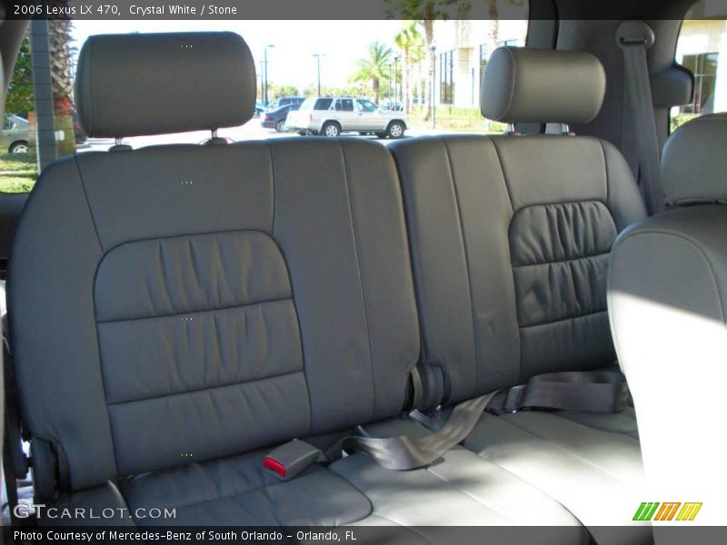 Crystal White / Stone 2006 Lexus LX 470