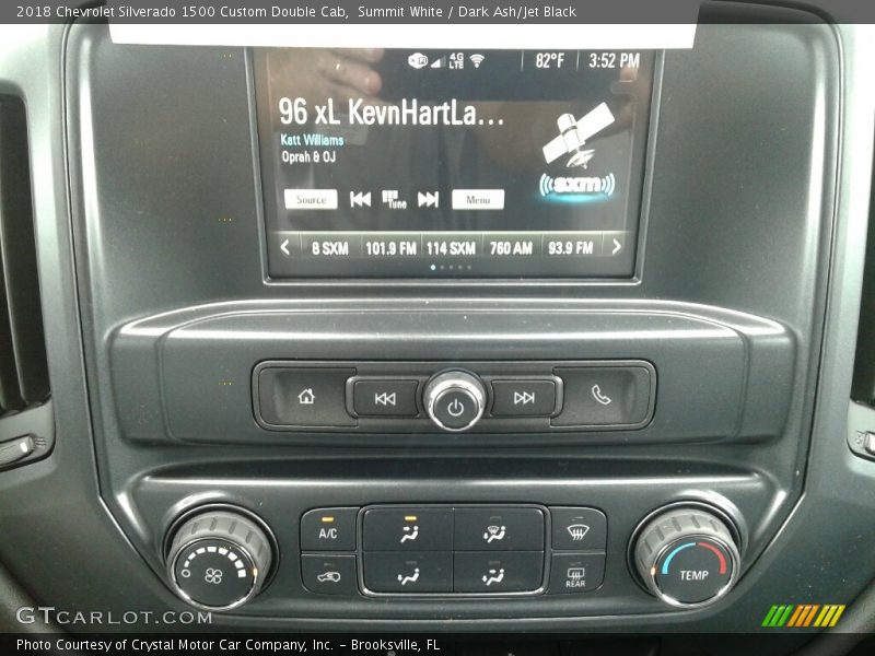 Controls of 2018 Silverado 1500 Custom Double Cab