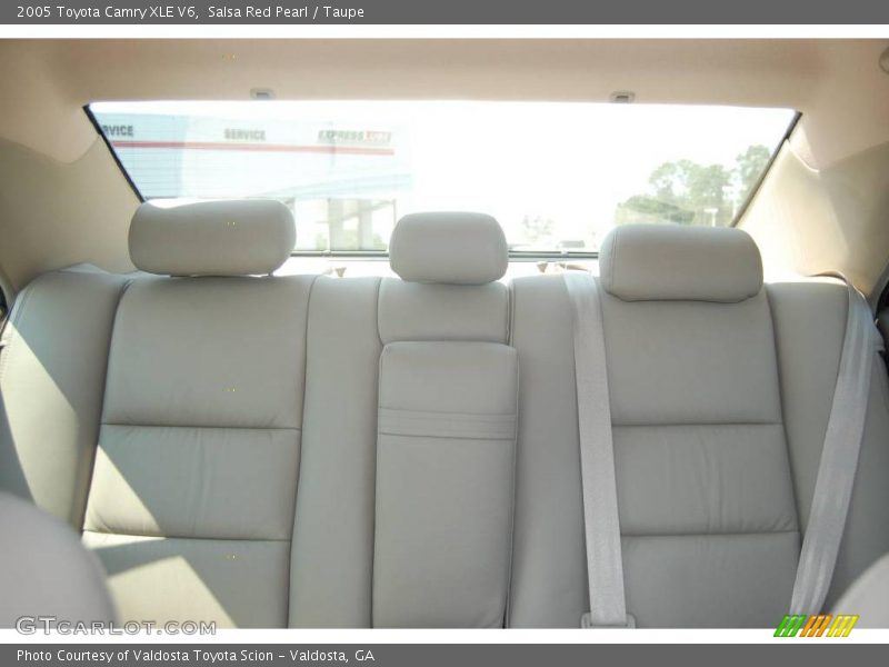 Salsa Red Pearl / Taupe 2005 Toyota Camry XLE V6