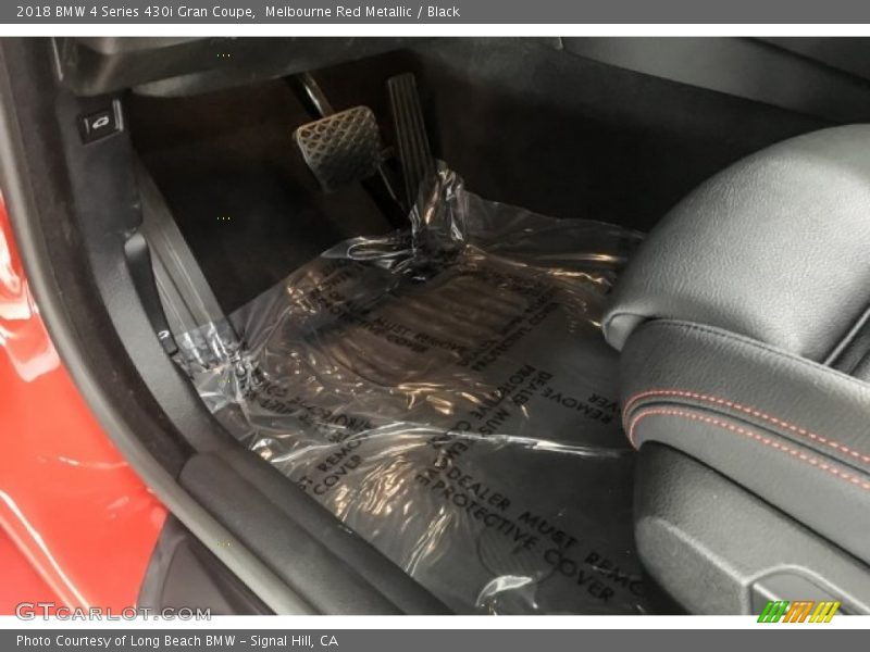 Melbourne Red Metallic / Black 2018 BMW 4 Series 430i Gran Coupe