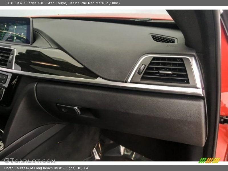 Melbourne Red Metallic / Black 2018 BMW 4 Series 430i Gran Coupe