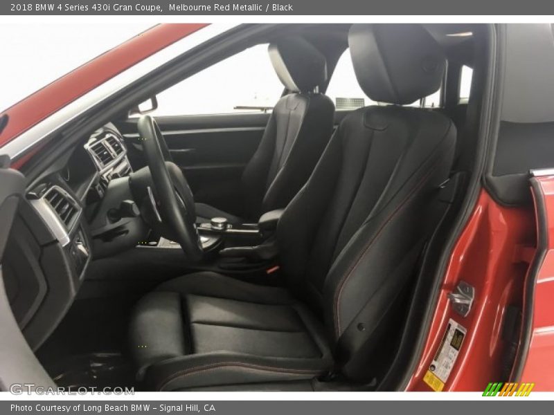 Melbourne Red Metallic / Black 2018 BMW 4 Series 430i Gran Coupe