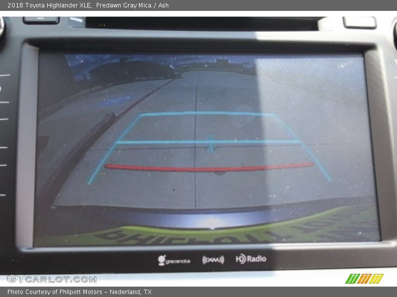 Predawn Gray Mica / Ash 2018 Toyota Highlander XLE