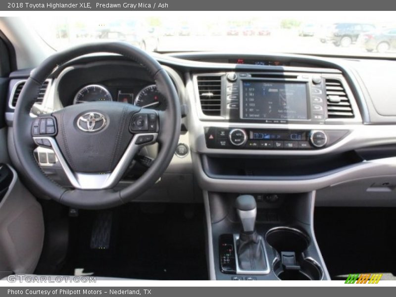 Predawn Gray Mica / Ash 2018 Toyota Highlander XLE