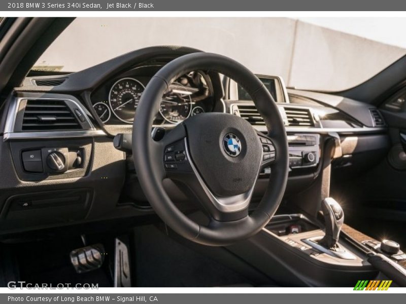 Jet Black / Black 2018 BMW 3 Series 340i Sedan