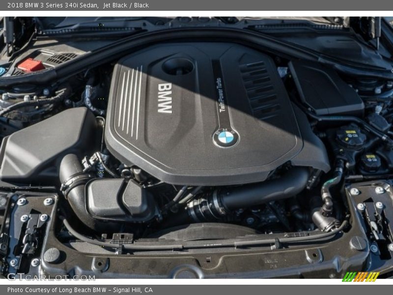 Jet Black / Black 2018 BMW 3 Series 340i Sedan