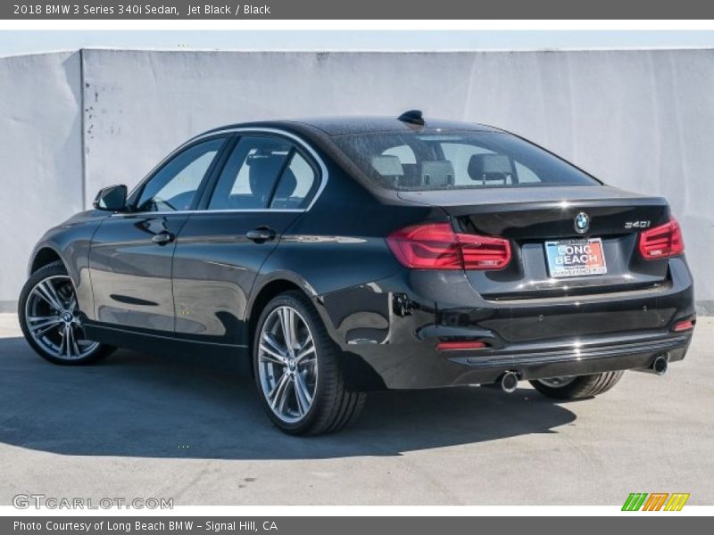 Jet Black / Black 2018 BMW 3 Series 340i Sedan
