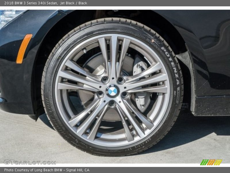 Jet Black / Black 2018 BMW 3 Series 340i Sedan