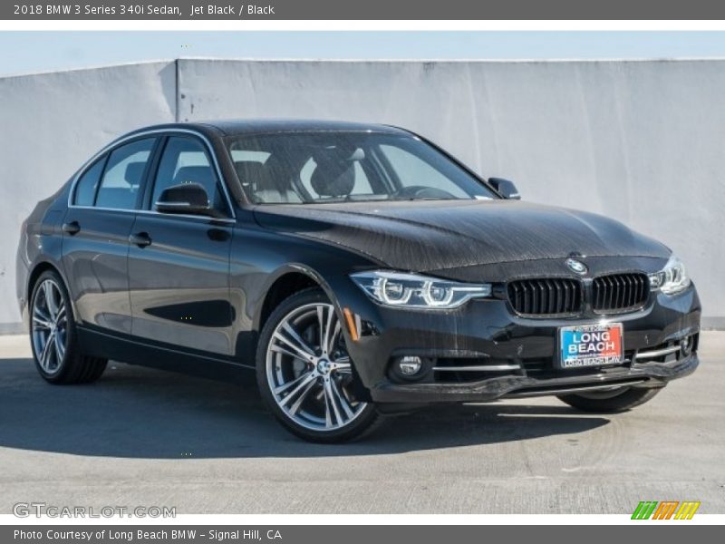 Jet Black / Black 2018 BMW 3 Series 340i Sedan