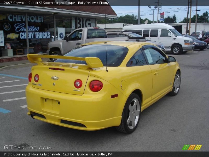 Rally Yellow / Ebony 2007 Chevrolet Cobalt SS Supercharged Coupe