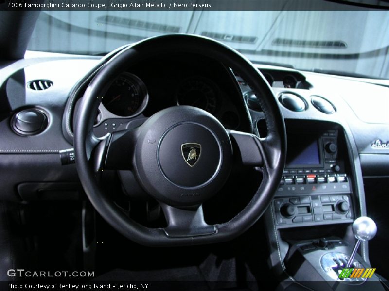 Grigio Altair Metallic / Nero Perseus 2006 Lamborghini Gallardo Coupe