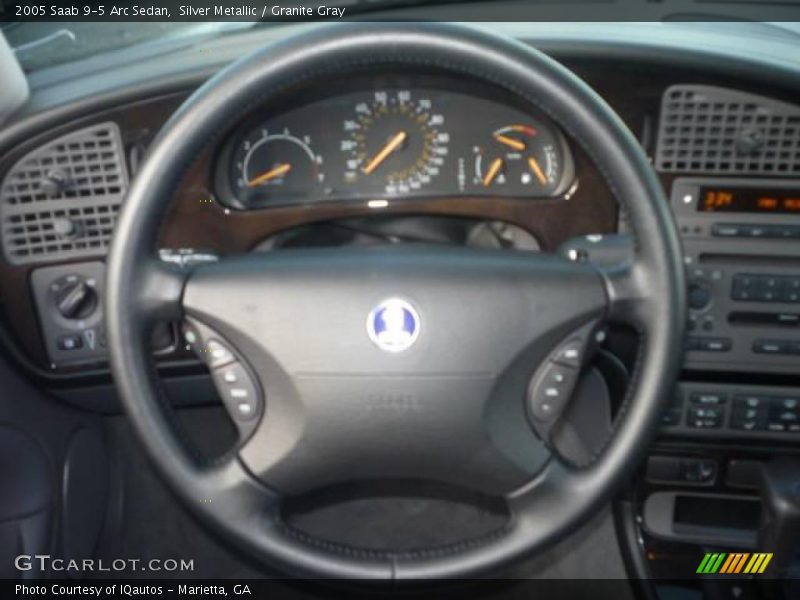 Silver Metallic / Granite Gray 2005 Saab 9-5 Arc Sedan