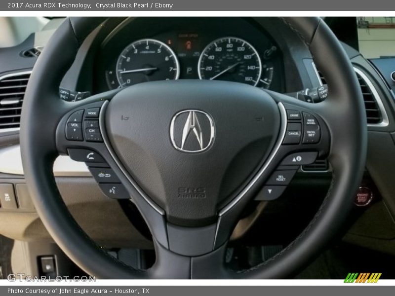Crystal Black Pearl / Ebony 2017 Acura RDX Technology