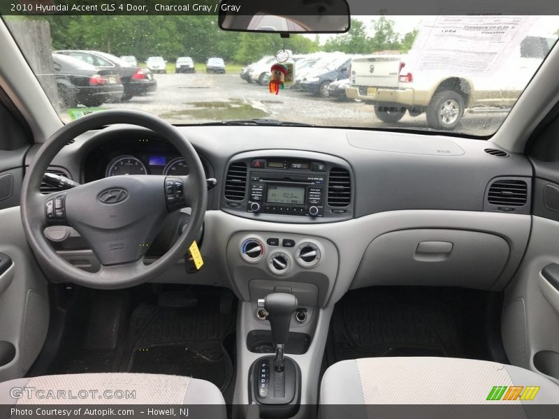 Charcoal Gray / Gray 2010 Hyundai Accent GLS 4 Door