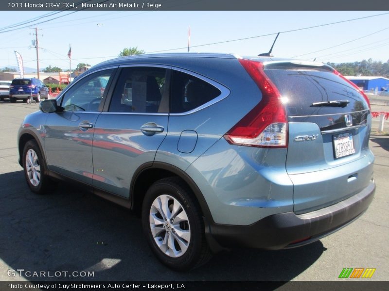 Mountain Air Metallic / Beige 2013 Honda CR-V EX-L
