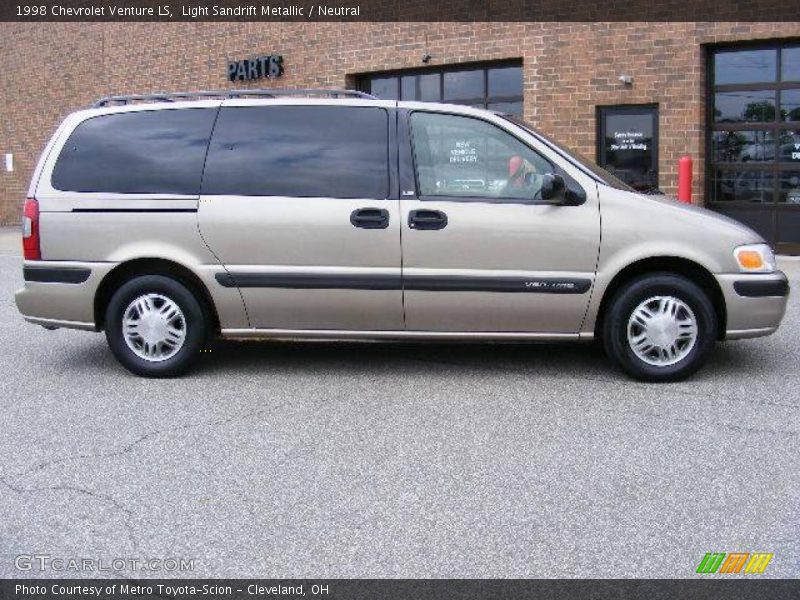 Light Sandrift Metallic / Neutral 1998 Chevrolet Venture LS