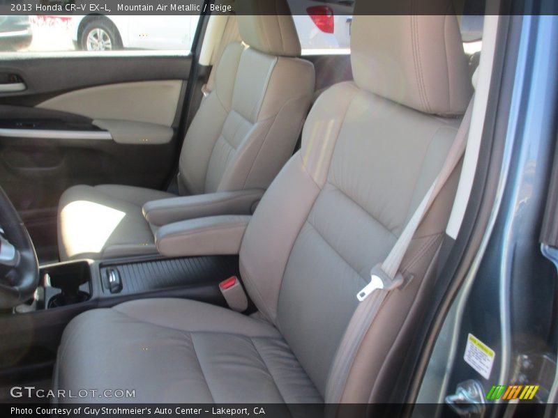 Mountain Air Metallic / Beige 2013 Honda CR-V EX-L