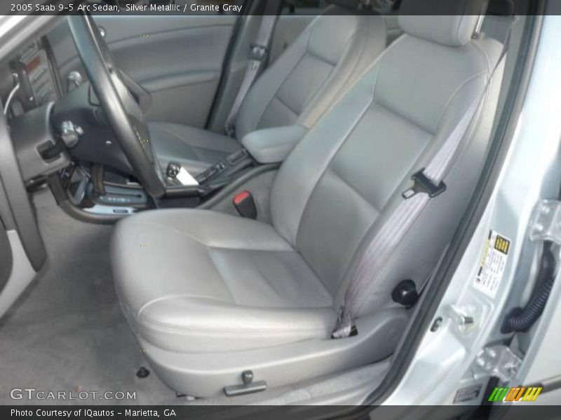 Silver Metallic / Granite Gray 2005 Saab 9-5 Arc Sedan