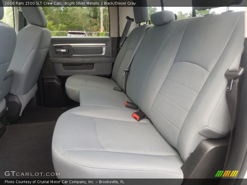 Rear Seat of 2018 1500 SLT Crew Cab