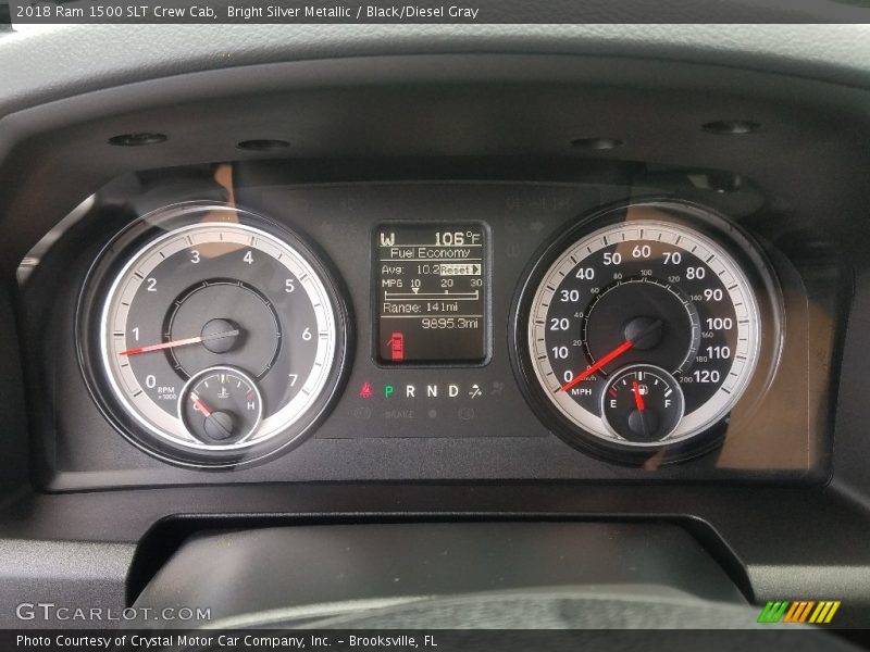  2018 1500 SLT Crew Cab SLT Crew Cab Gauges