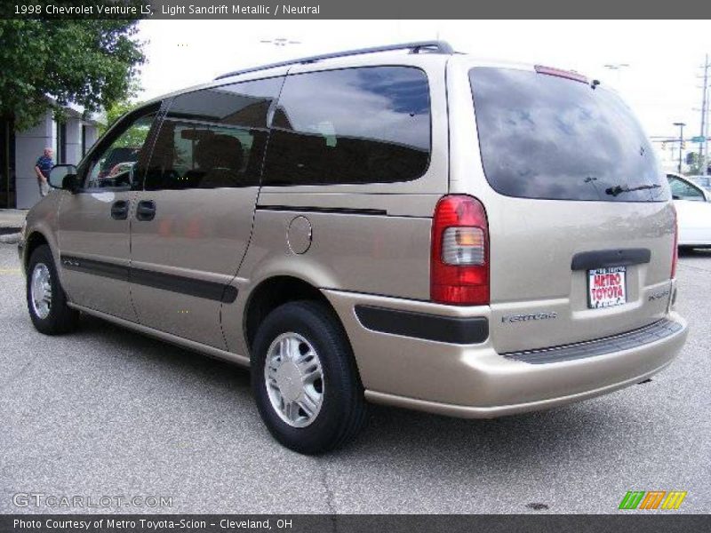 Light Sandrift Metallic / Neutral 1998 Chevrolet Venture LS