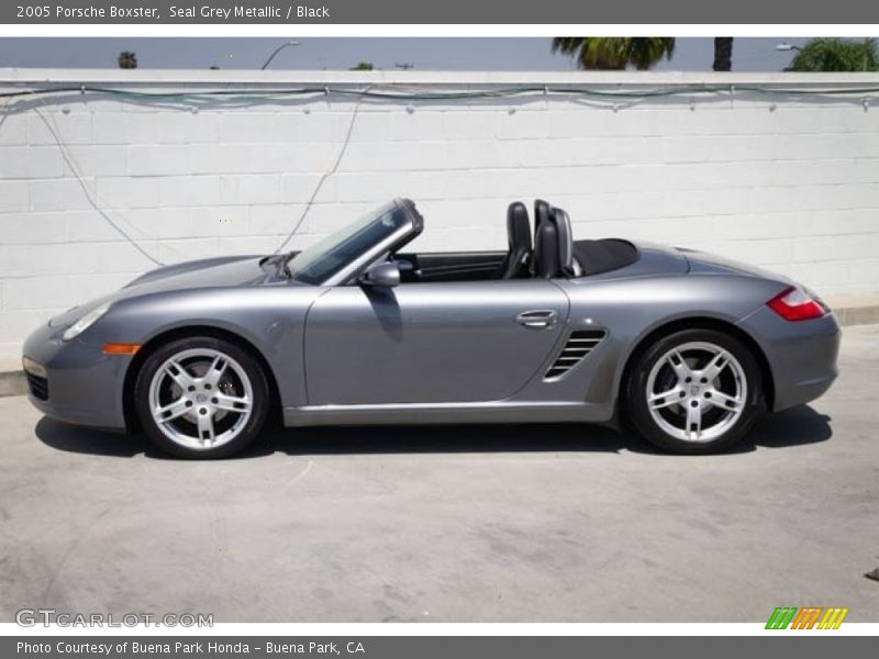 Seal Grey Metallic / Black 2005 Porsche Boxster