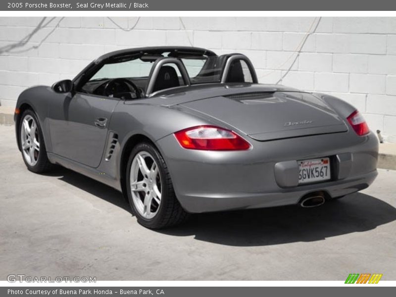Seal Grey Metallic / Black 2005 Porsche Boxster