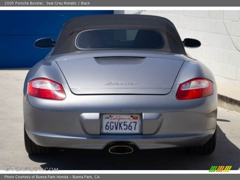 Seal Grey Metallic / Black 2005 Porsche Boxster