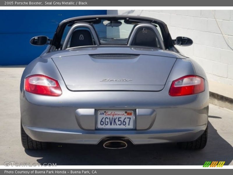 Seal Grey Metallic / Black 2005 Porsche Boxster