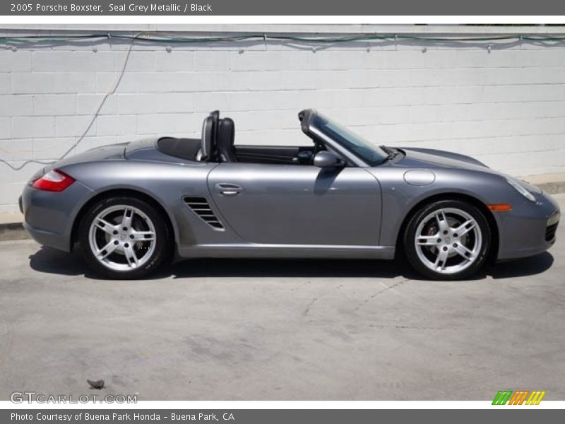 Seal Grey Metallic / Black 2005 Porsche Boxster