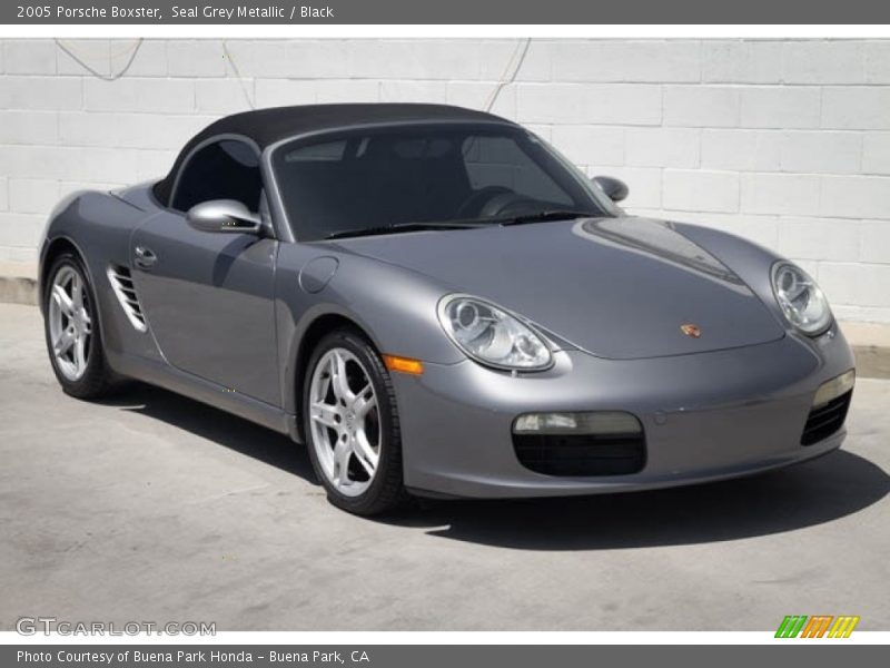 Seal Grey Metallic / Black 2005 Porsche Boxster