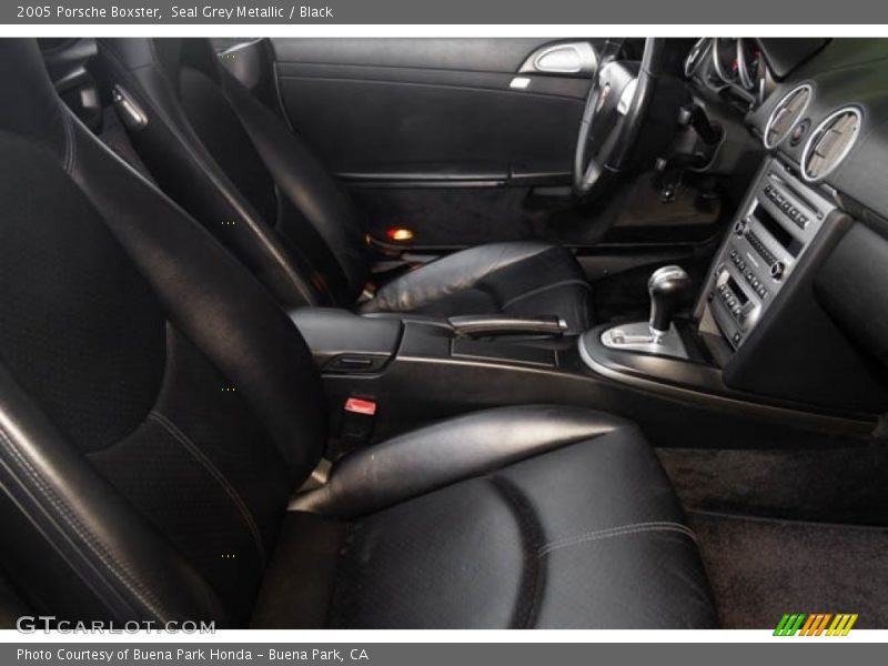 Seal Grey Metallic / Black 2005 Porsche Boxster