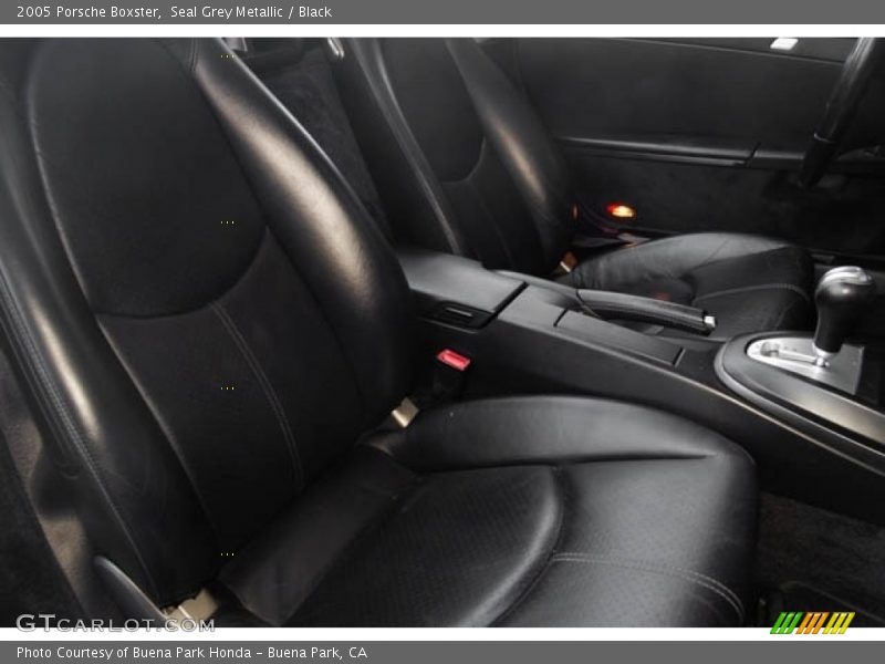 Seal Grey Metallic / Black 2005 Porsche Boxster