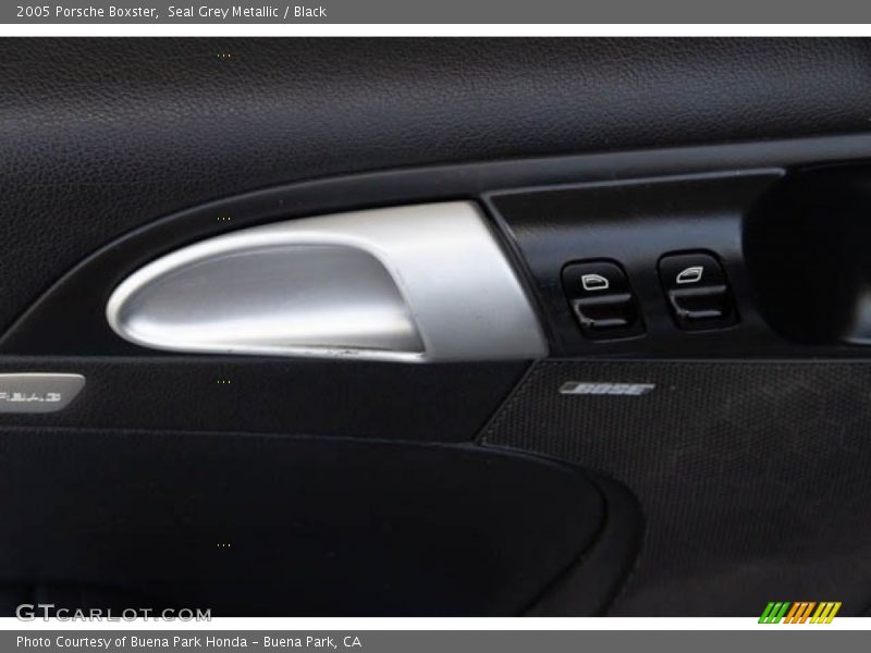 Seal Grey Metallic / Black 2005 Porsche Boxster