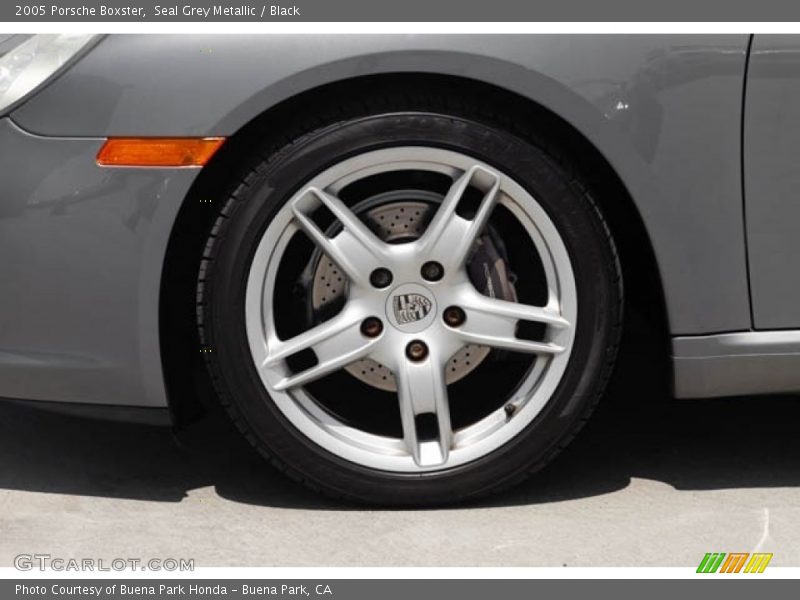 Seal Grey Metallic / Black 2005 Porsche Boxster