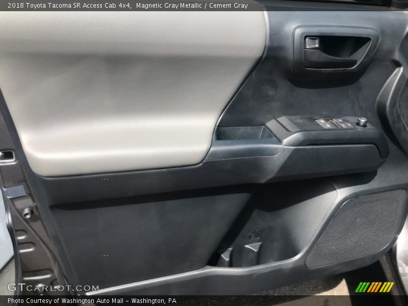 Door Panel of 2018 Tacoma SR Access Cab 4x4