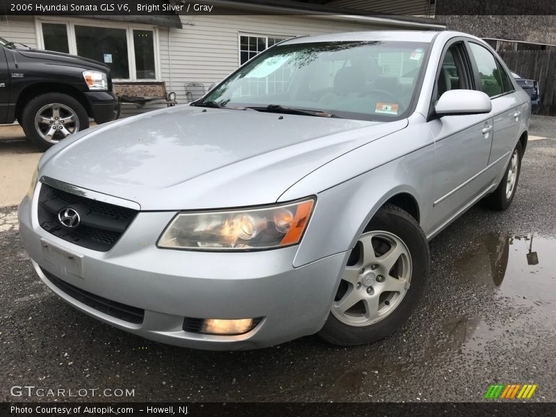 Bright Silver / Gray 2006 Hyundai Sonata GLS V6
