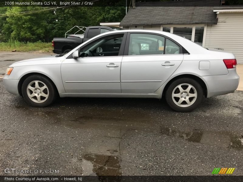 Bright Silver / Gray 2006 Hyundai Sonata GLS V6
