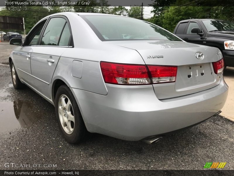 Bright Silver / Gray 2006 Hyundai Sonata GLS V6