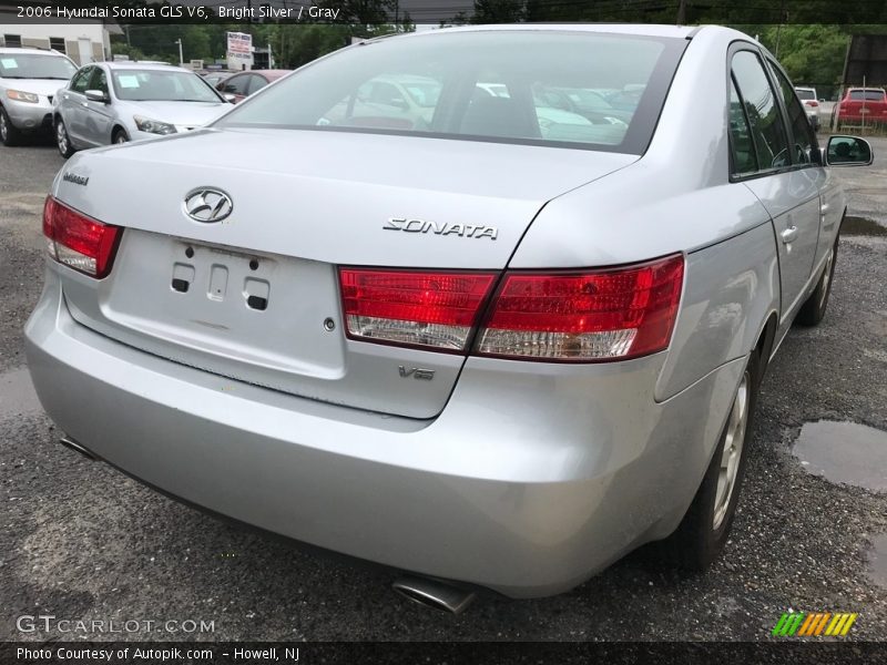 Bright Silver / Gray 2006 Hyundai Sonata GLS V6