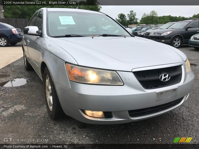 Bright Silver / Gray 2006 Hyundai Sonata GLS V6